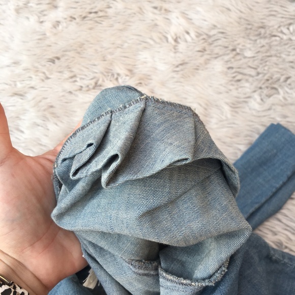 COPY - The Great | Chambray Loose fit blouse Sz 0 - Picture 8 of 11